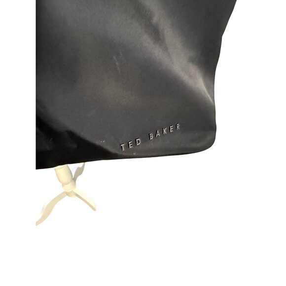Ted‎ Baker Womens Black Oversized Nylon Tote Bag With Detachable Strap - Picture 12 of 12